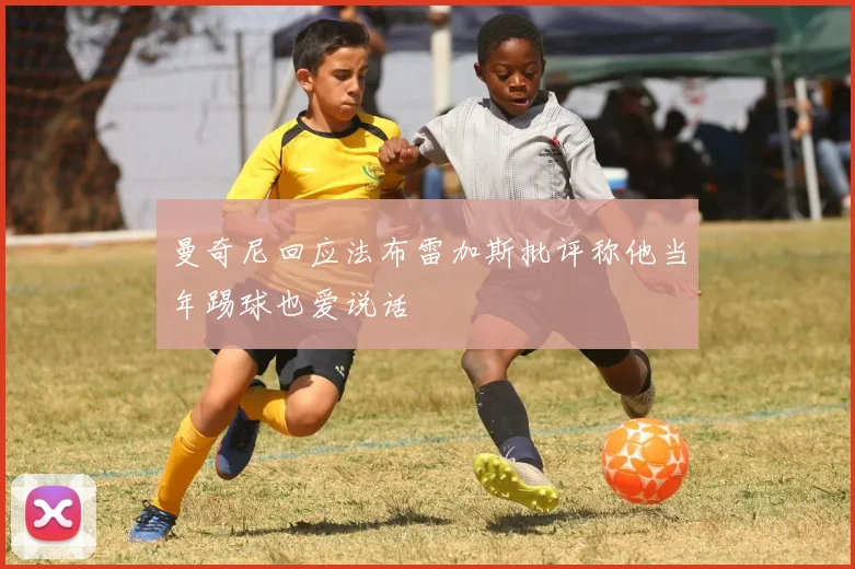 曼奇尼回应法布雷加斯批评称他当年踢球也爱说话